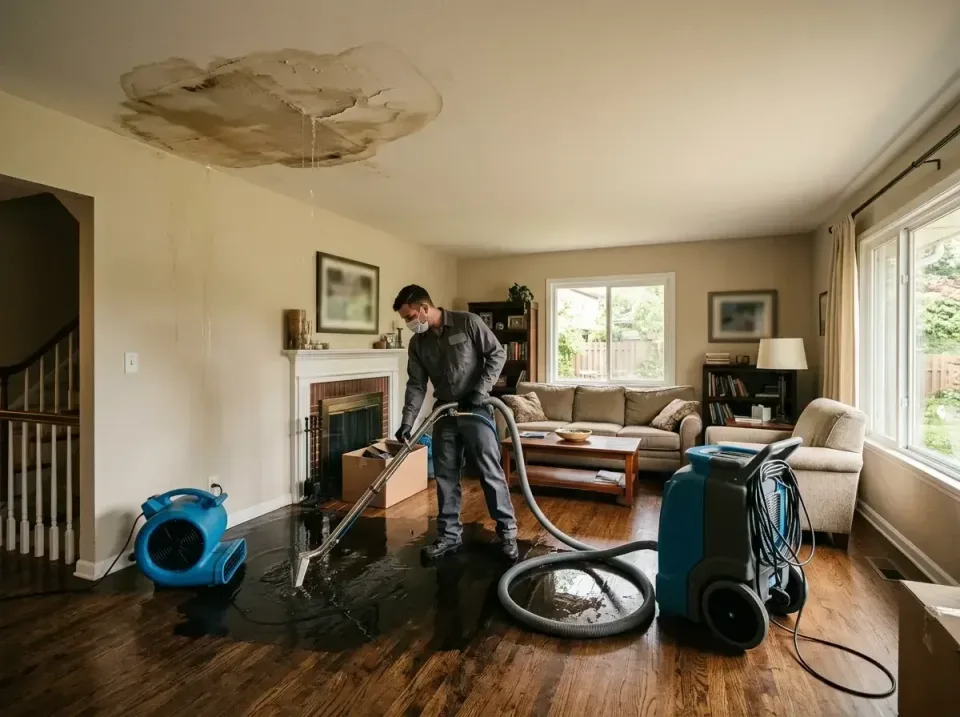 attic-pipe-burst-ceiling-drip-008 — frequently asked questions, Water Damage Restoration & Carpet Care in Otis Orchards-East…